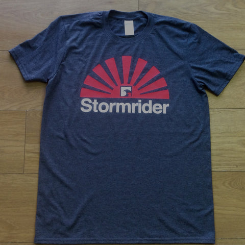 Stormrider Sunset T-Shirt Heather Navy