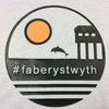 Faberystwyth Sunset T-Shirt Unisex Fit Heather Grey